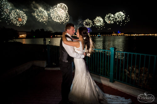 Disney fairy tale wedding photography