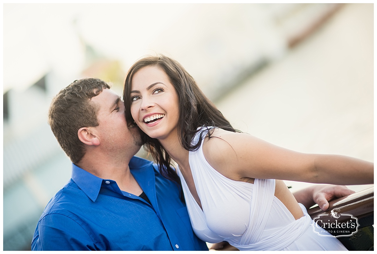 disney boardwalk engagement photography