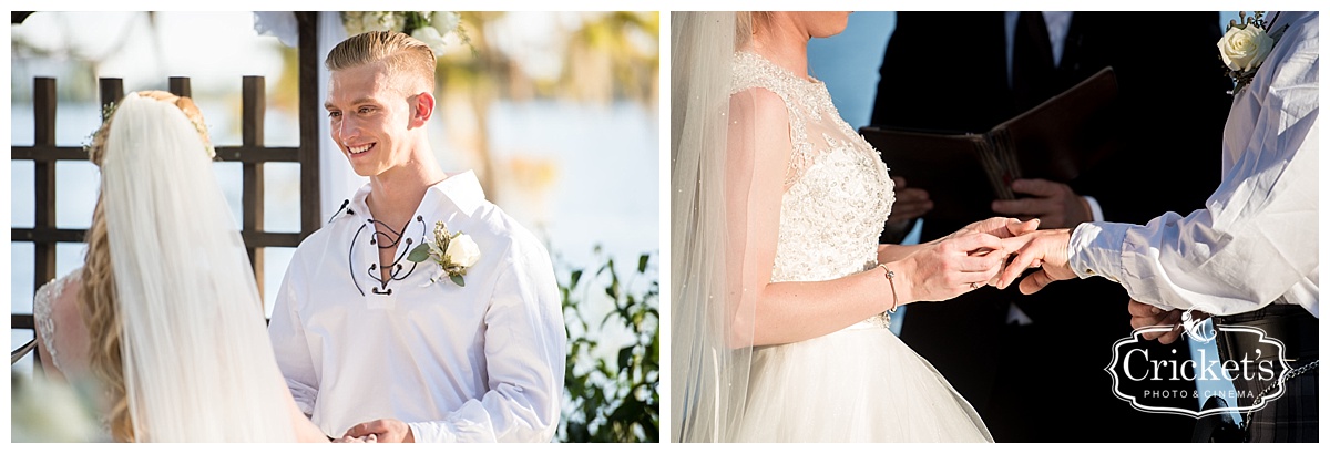 Paradise Cove Orlando Wedding